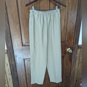 Alfred Dunner Tan Pants Size 12P